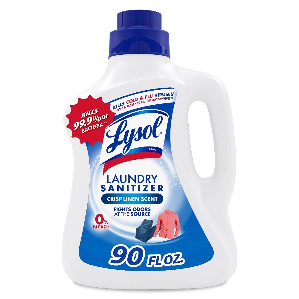 Laundry Sanitizer Additive, Laundry Detergent Additive, 0% Bleach