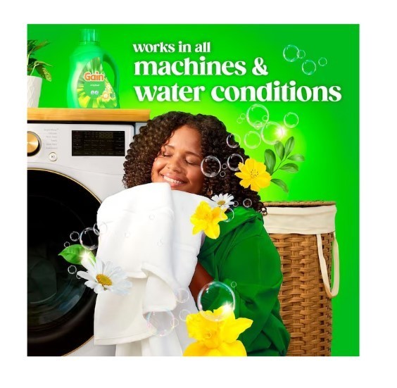 [HOT SALE] Gain Original Original HE Laundry Detergent 100 Loads 132 -fl oz