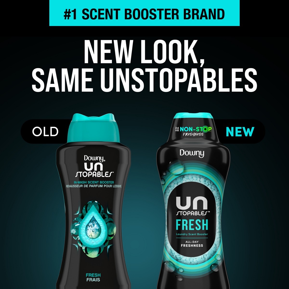 Downy Fresh Scent Unstopables In-Wash Laundry Scent Booster Beads – 24oz