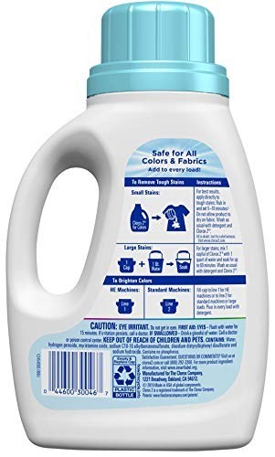 Clorox 2 Color Safe Bleach, 33 oz – Stain Remover & Brightener for Laundry