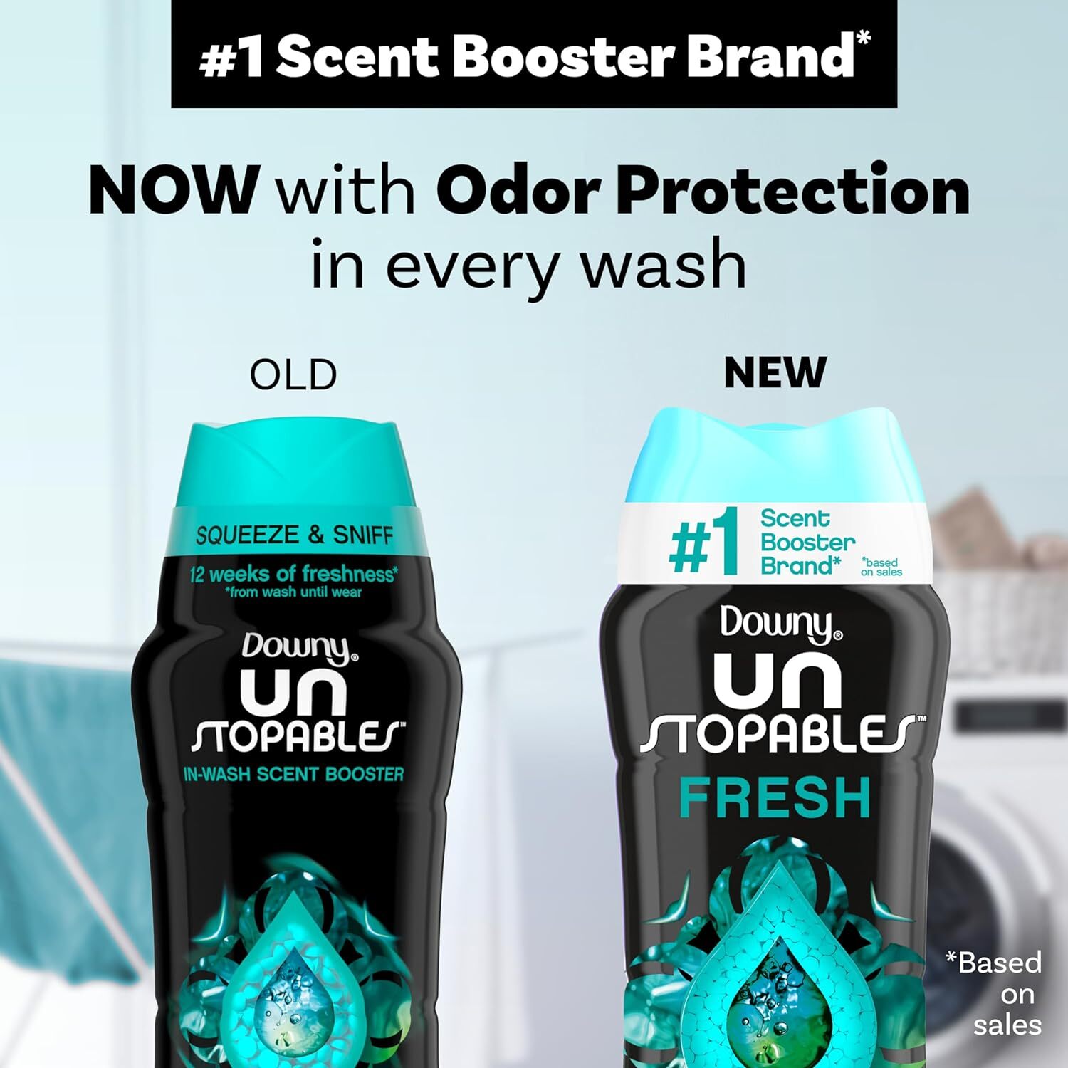 Downy Unstopables In-Wash Laundry Scent Booster Beads, 1.5 Pound (Pack of 1)