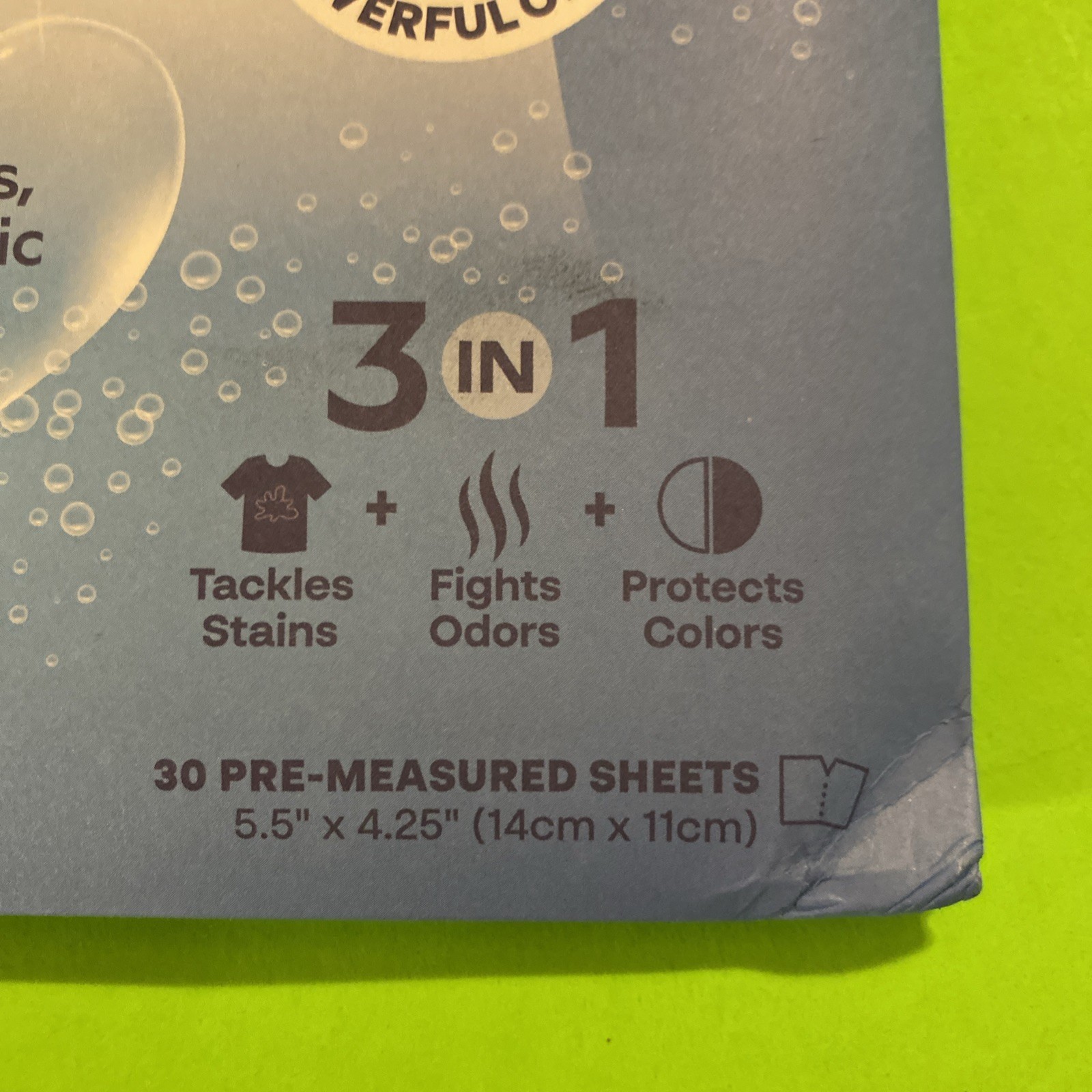 Earth Breeze Laundry Detergent Sheets Fresh Scent 30 Sheets 60 Loads Lot of 3