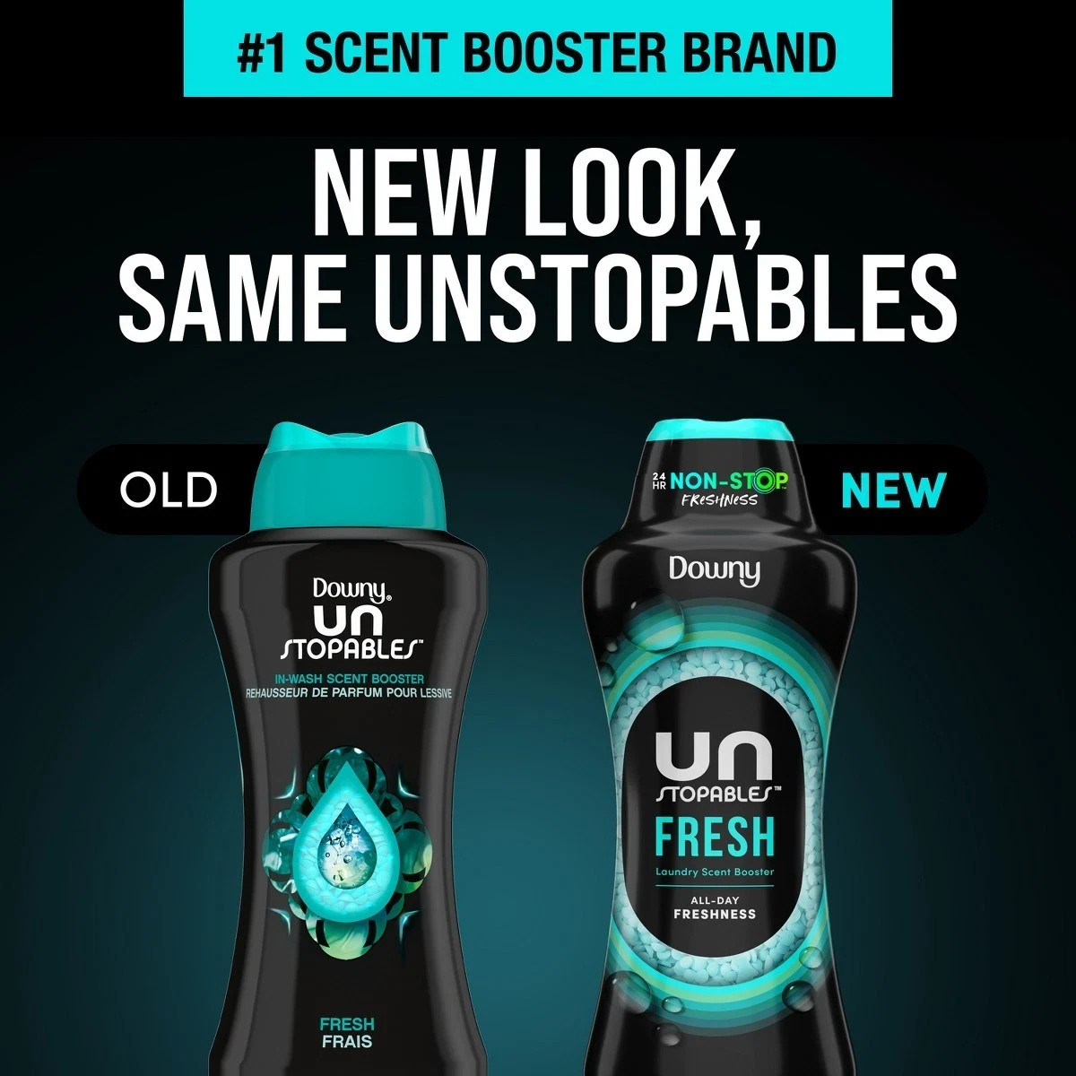 Downy Fresh Scent Unstopables In-Wash Laundry Scent Booster Beads – 18.2oz