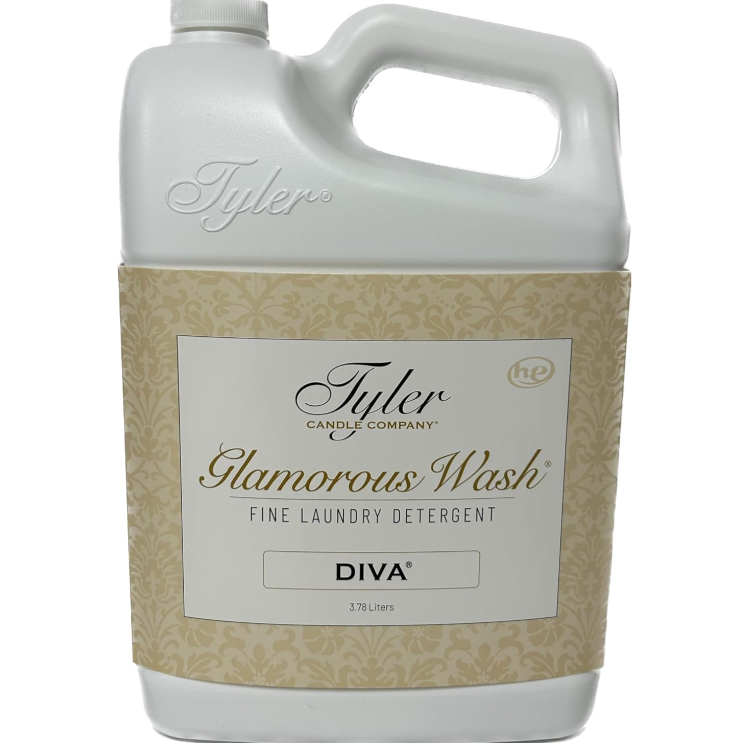 Tyler Gallon Glam Wash Laundry Detergent, Diva 128 Fl Oz Pack of 1