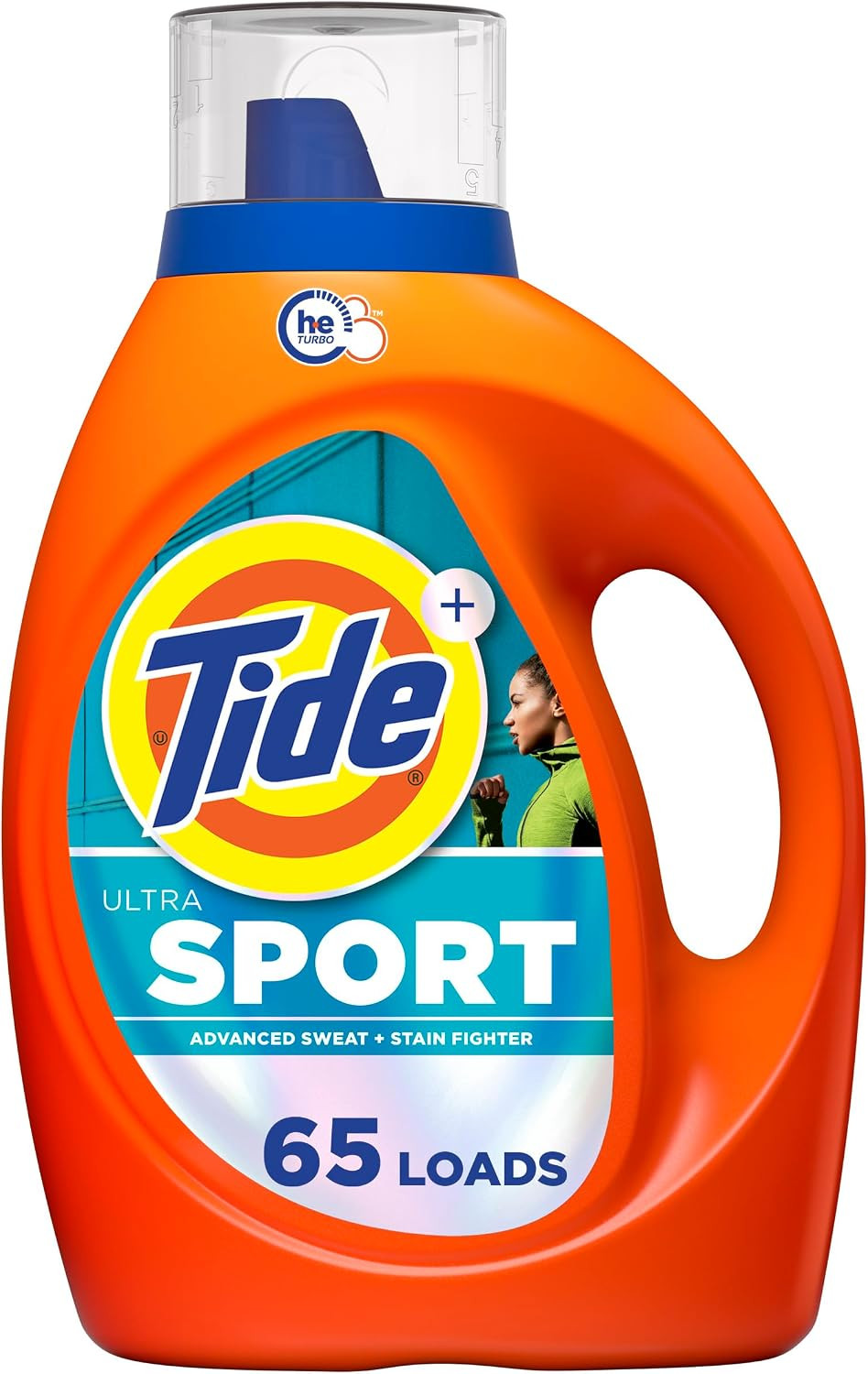 Tide Ultra Sport Liquid Laundry Detergent, 92 Fl Oz, 65 Loads, Laundry Detergent