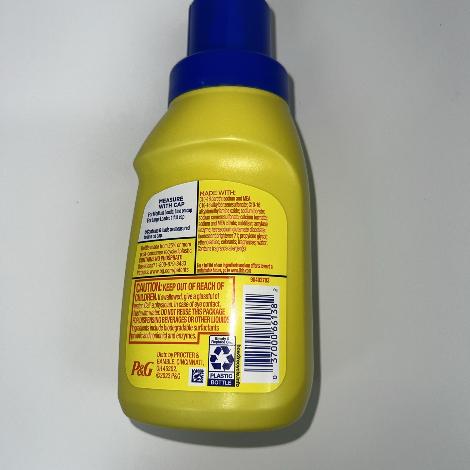 Tide Simply + Oxi Liquid Laundry Detergent, Refreshing Breeze, 6 loads, 10 fl oz