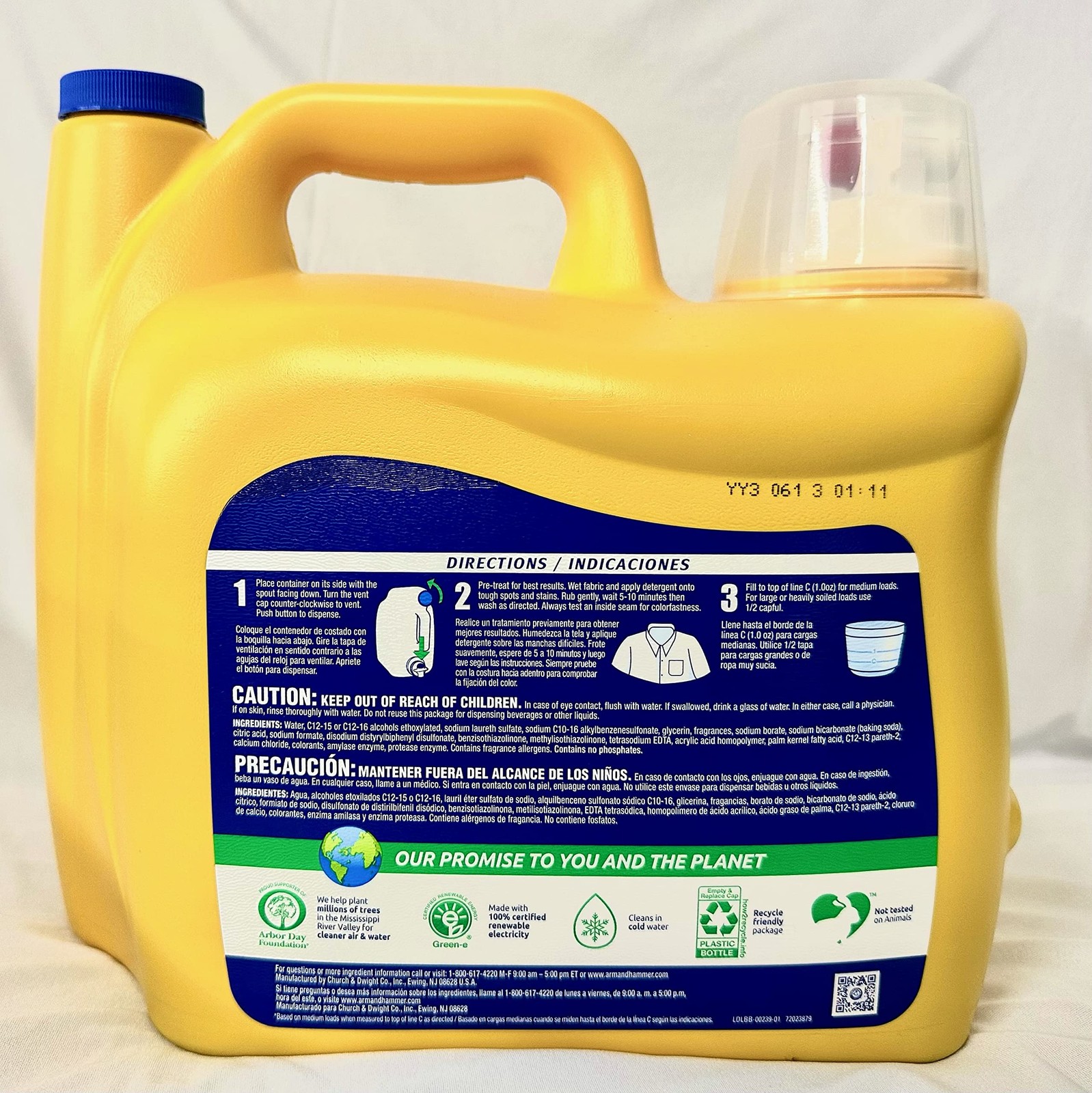 Arm and Hammer Oxi Clean 200 FL OZ, 200 Loads