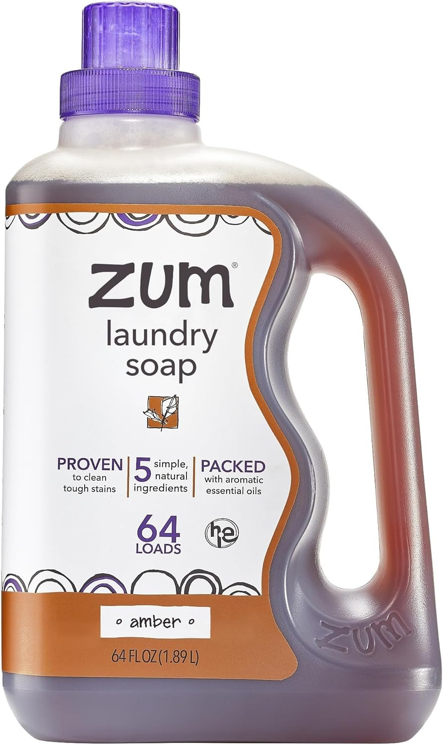 Clean Laundry Soap – Plant-Based Liquid Laundry Soap – Contains Baking Soda, Ess