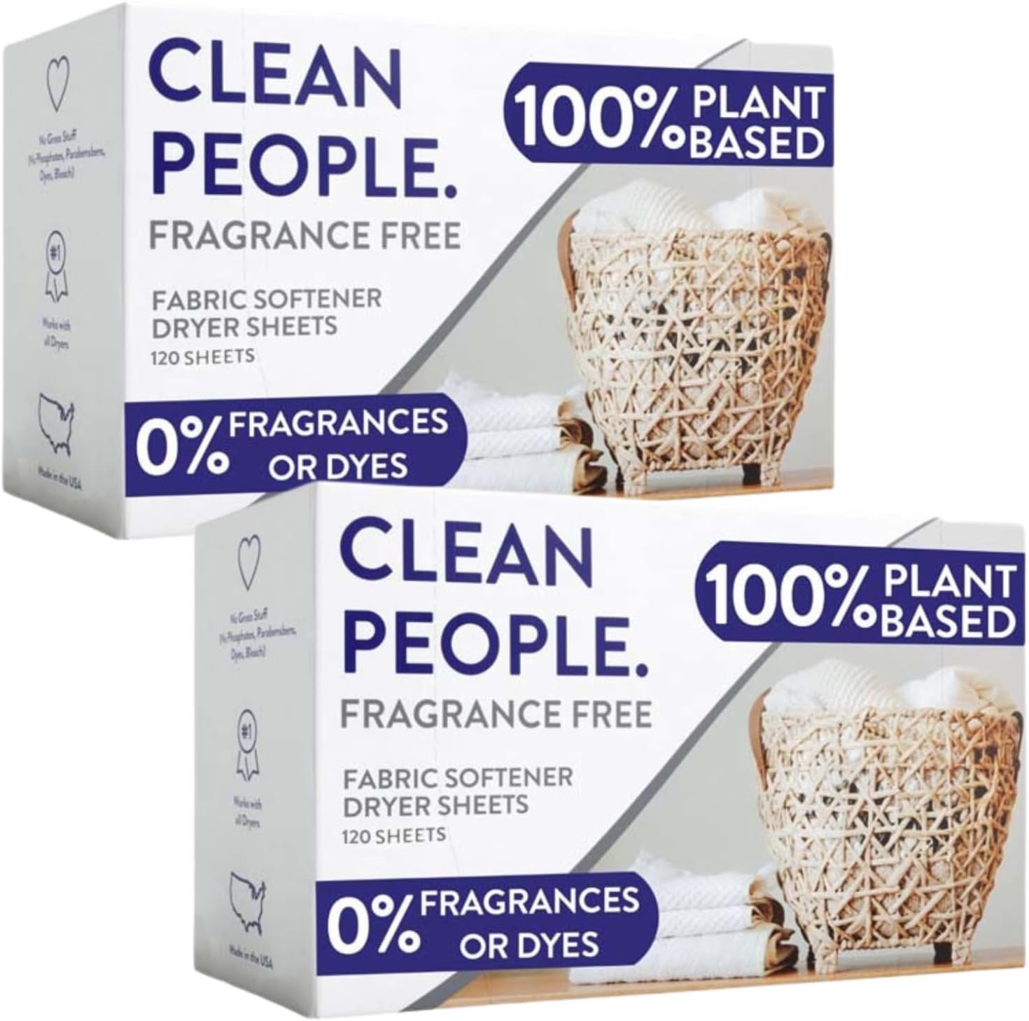 240 Count Recyclable Dryer Sheets – Softens Clothes While Reducing Cling