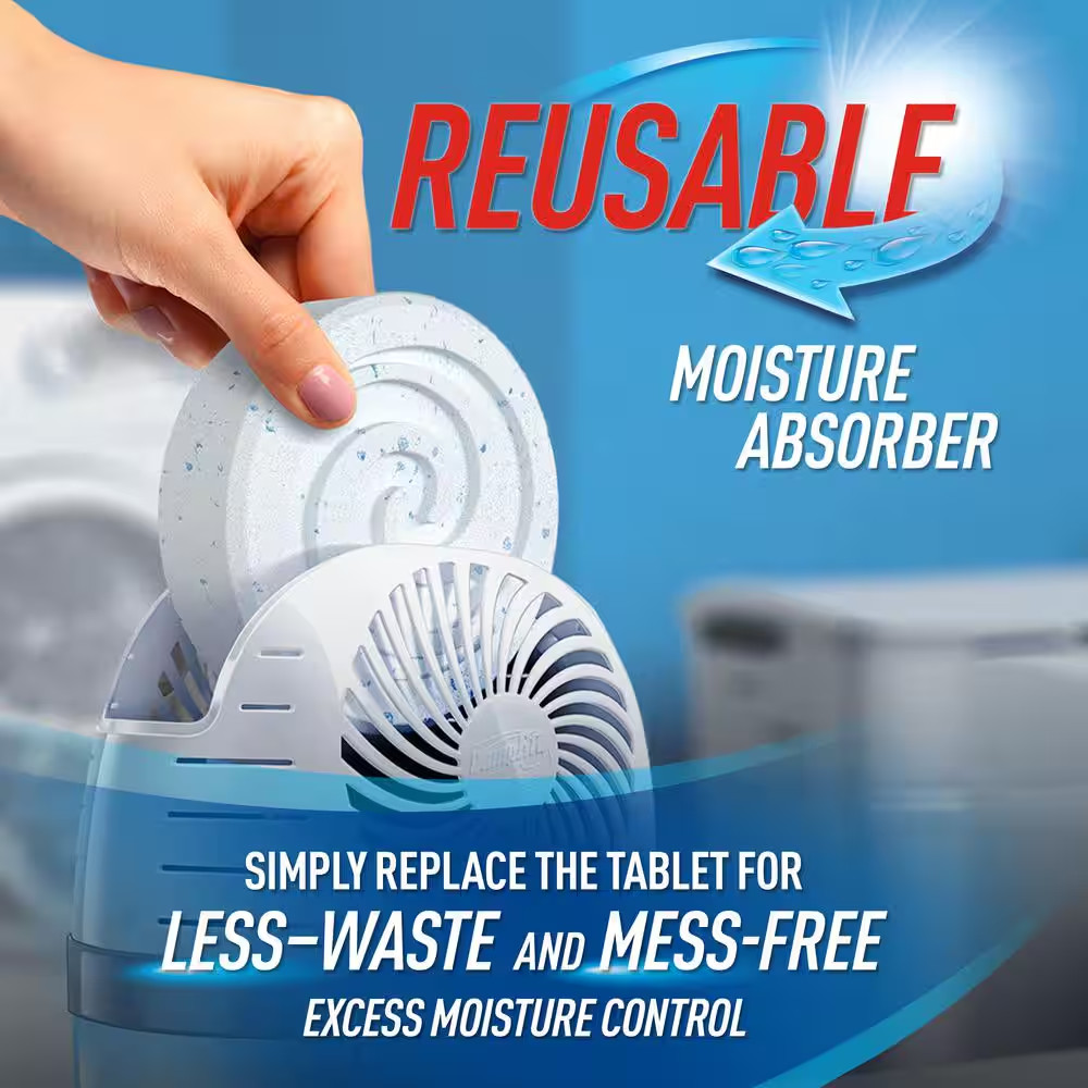 15.8 Oz. Fragrance Free Drop-In Tab Moisture Absorber Refills (2-Pack)