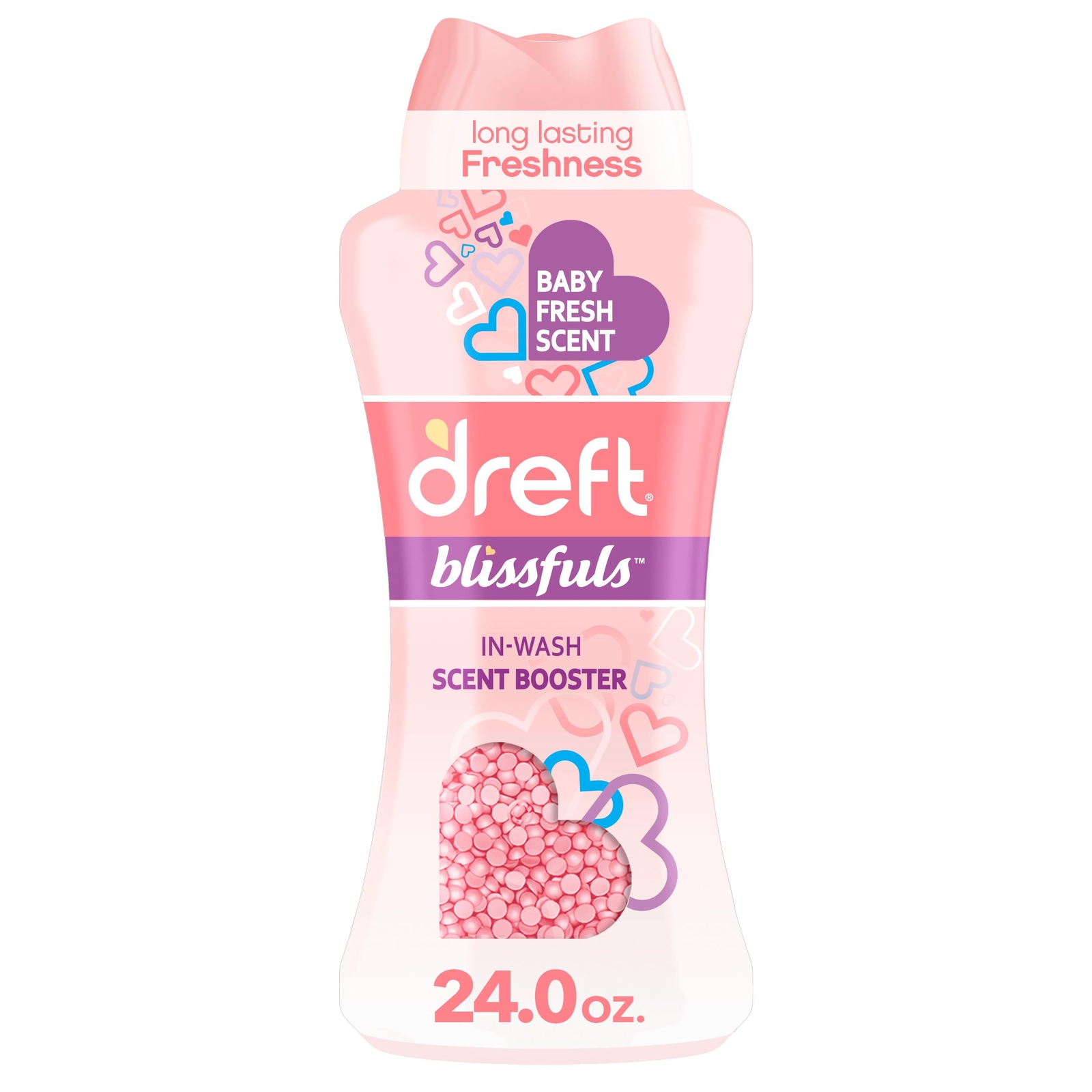 Dreft Blissfuls Laundry Scent Booster Beads 24 Count Baby Freshness