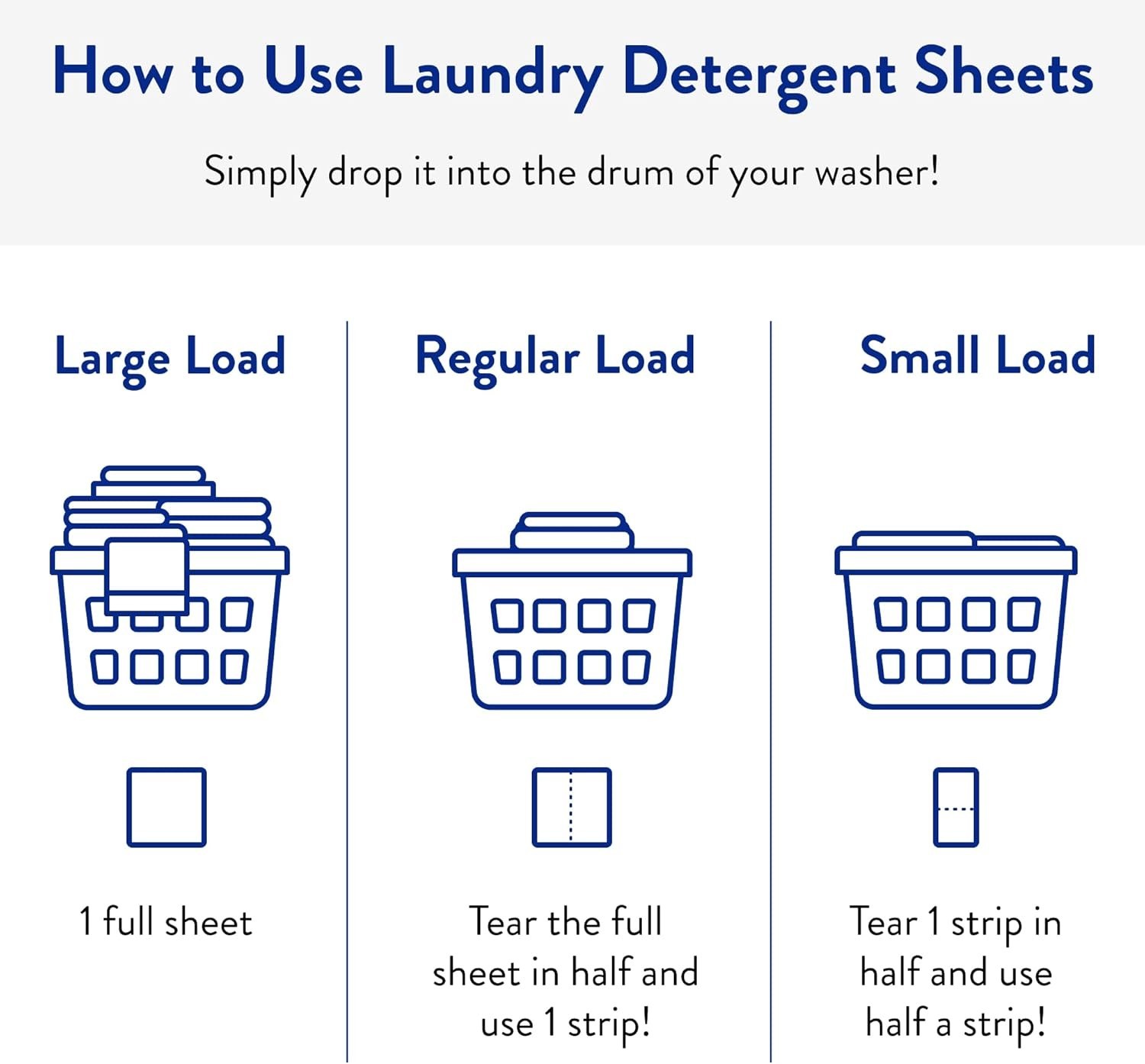 The Clean People Laundry Detergent Sheets | 32 Loads Eco Friendly | Choose Scent