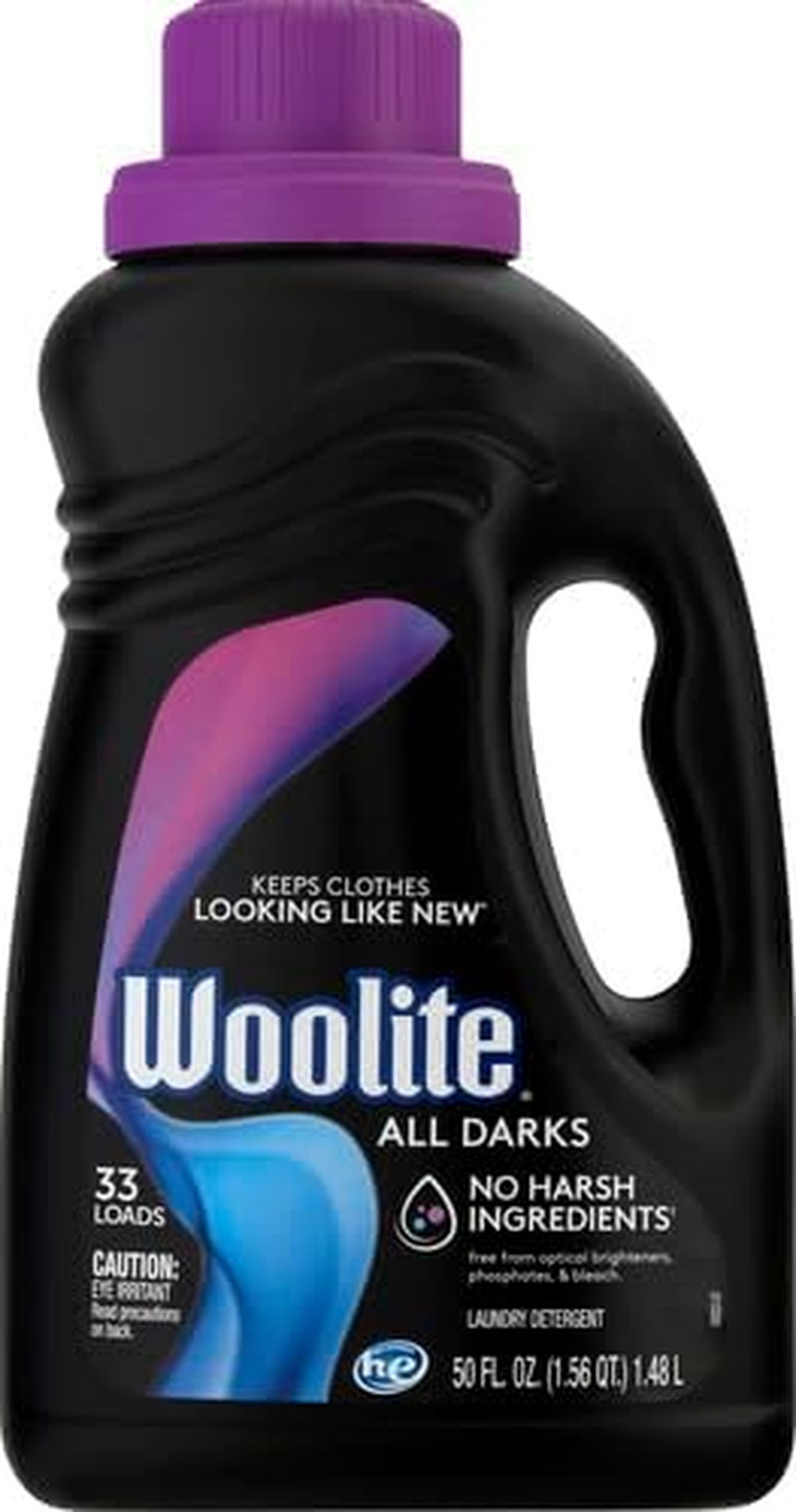 Woolite Darks Defense Liquid Laundry Detergent, Light Fresh Scent, 33 Loads, 50