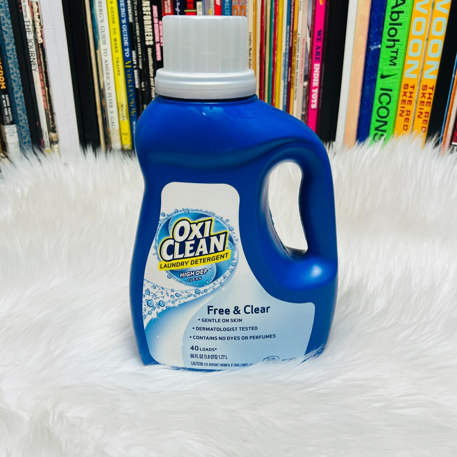 OXI CLEAN LAUNDRY DETERGENT FREE & CLEAR 40 LOADS 60 FL oz OXICLEAN