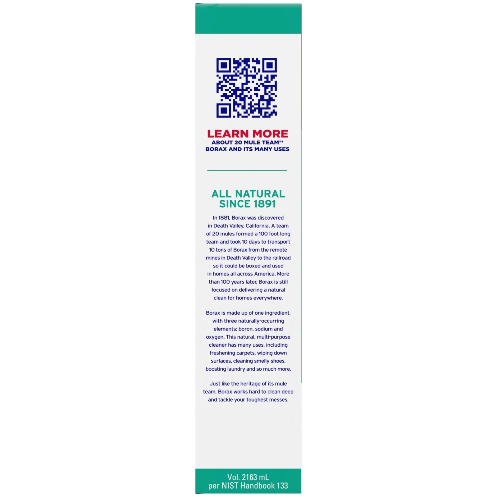 20 Mule Team Detergent Booster – 65oz