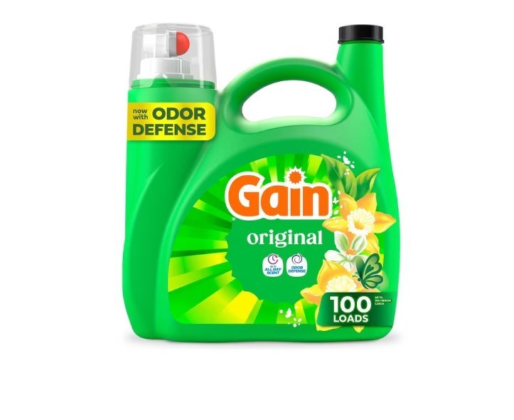 [HOT SALE] Gain Original Original HE Laundry Detergent 100 Loads 132 -fl oz