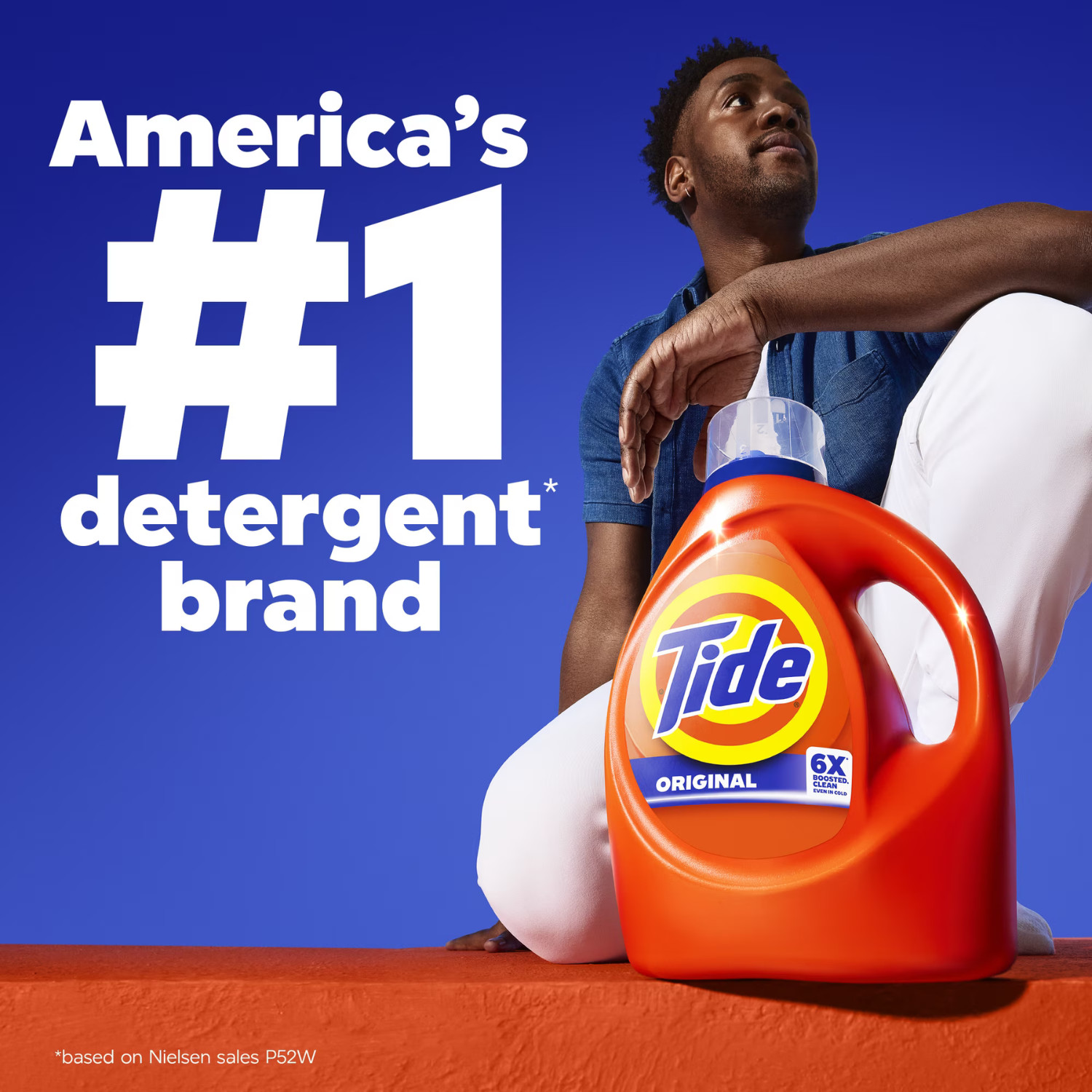 Tide Liquid Laundry Detergent Original 125 fl oz 100 Loads HE, 2 Pack