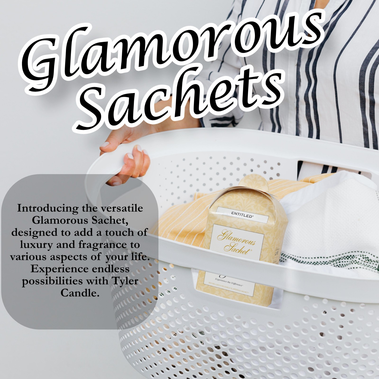 Tyler Candle Company Entitled Dryer Sachets (Pack of 4)