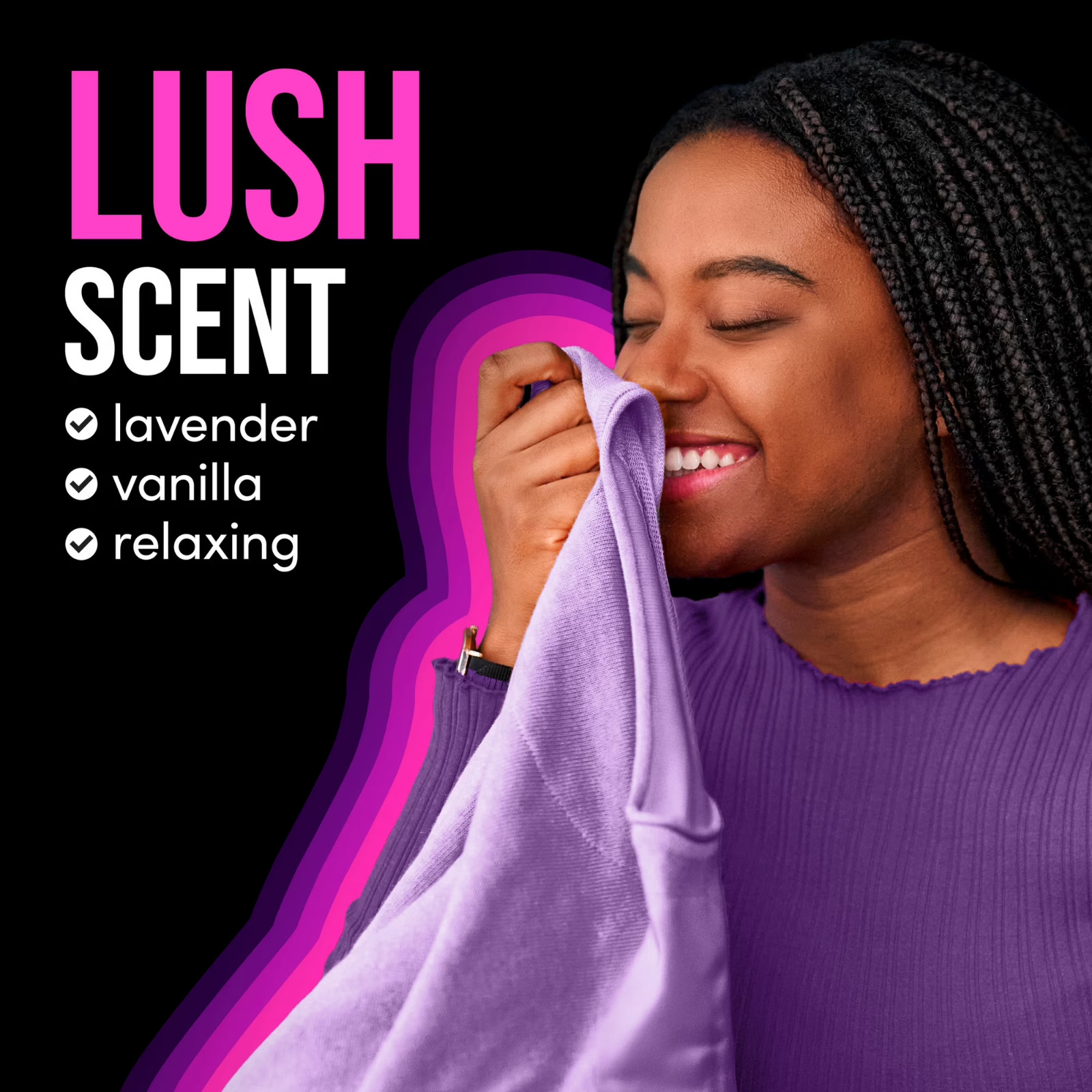 Downy Laundry Scent Beads, Unstopables In-Wash Scent Booster, Lush Scent, 24 oz