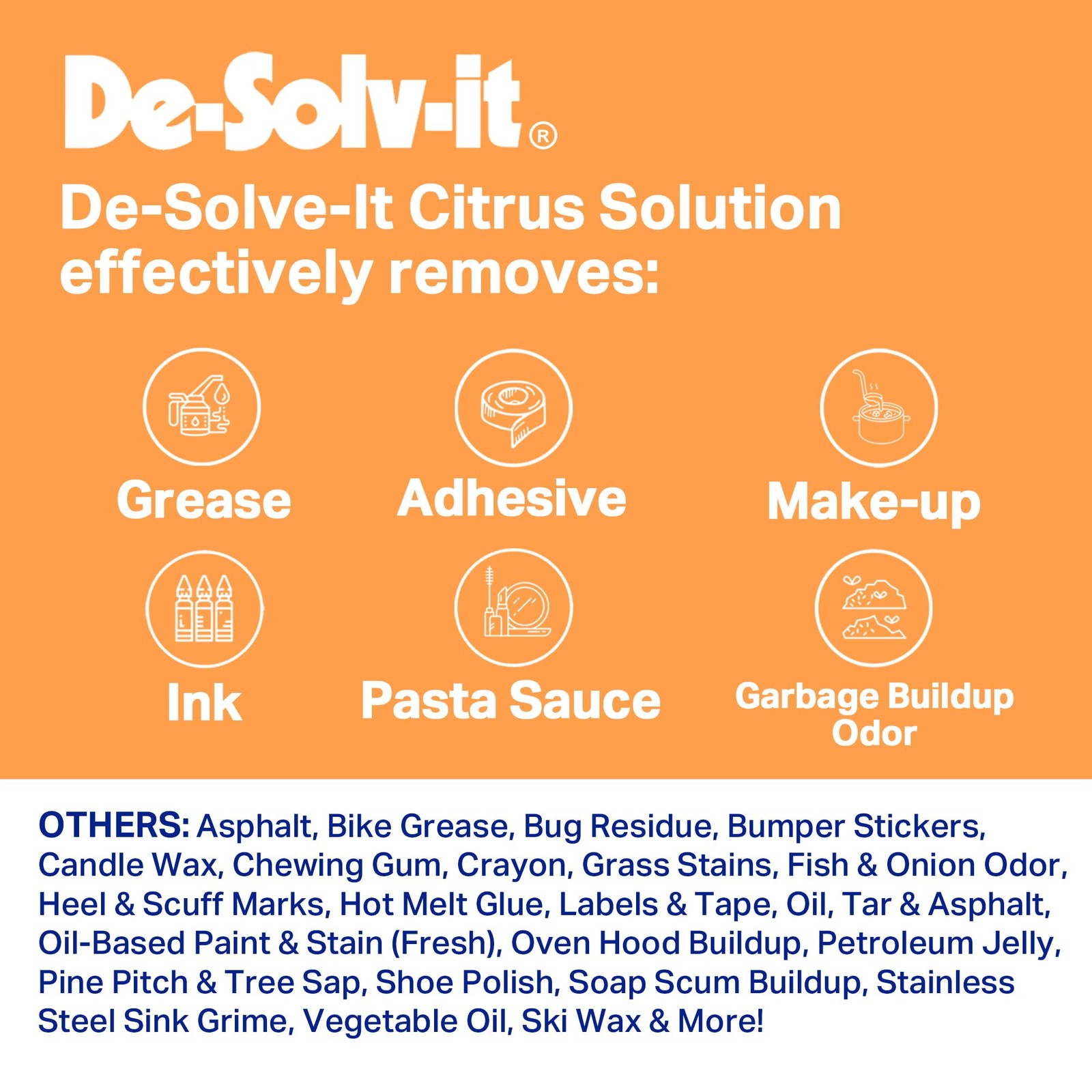 Orange Sol 15906 De-Solv-it Household Cleaner