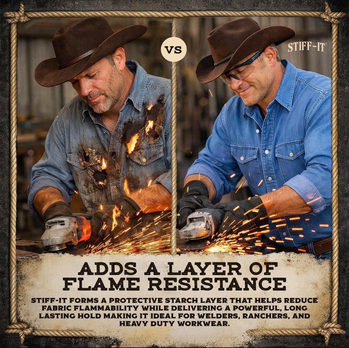 Western Cowboy Starch for Crisp and Clean Denim – Patent Translucent