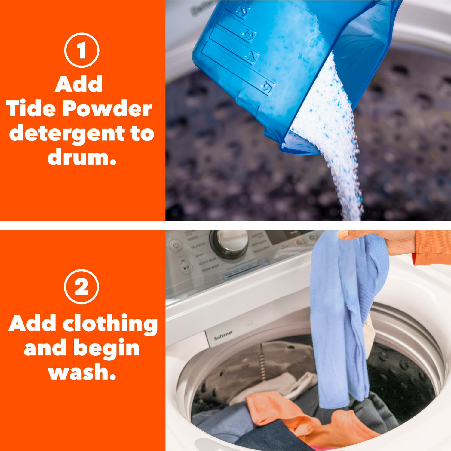 Tide Powder Laundry Detergent, Original Scent, 85 oz, 75 Loads, 2 Pack