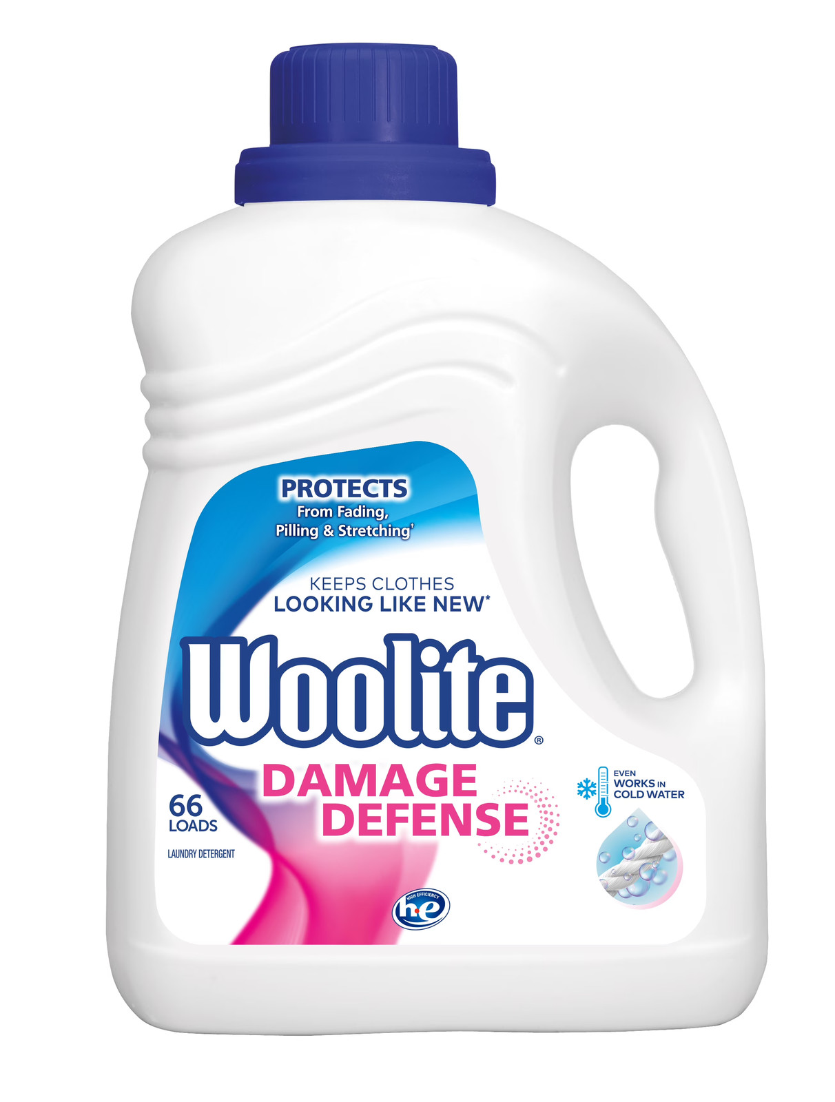 Damage Defense Liquid Laundry Detergent, 100 fl oz, 66 Loads