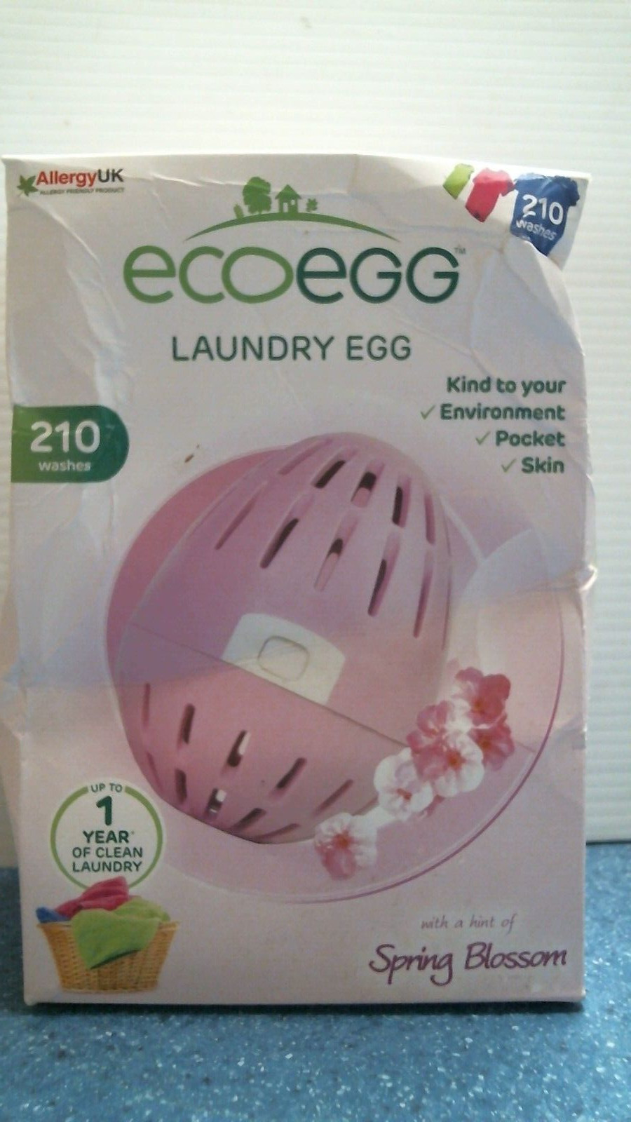 EcoEgg Spring Blossom Laundry Egg (81311) FS