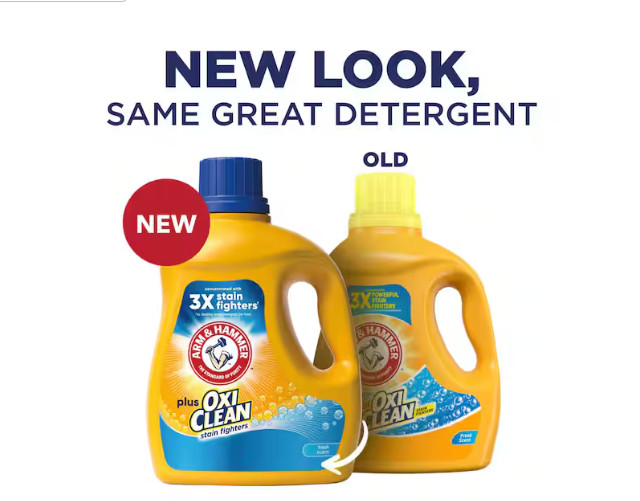 Fresh Scent Plus OxiClean Liquid Laundry Detergent, 77-Loads, 100.5 fl.oz.