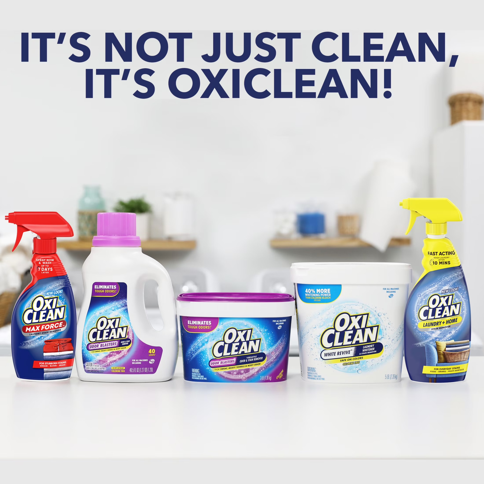OxiClean Laundry Stain Remover Refill, 56 fl oz