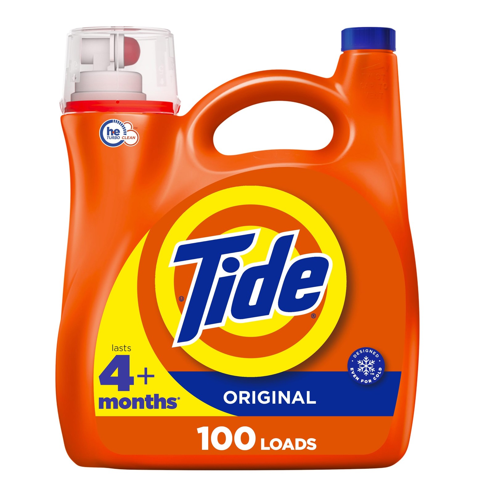 Tide Liquid Laundry Detergent Original HE 100 Loads 132 fl oz