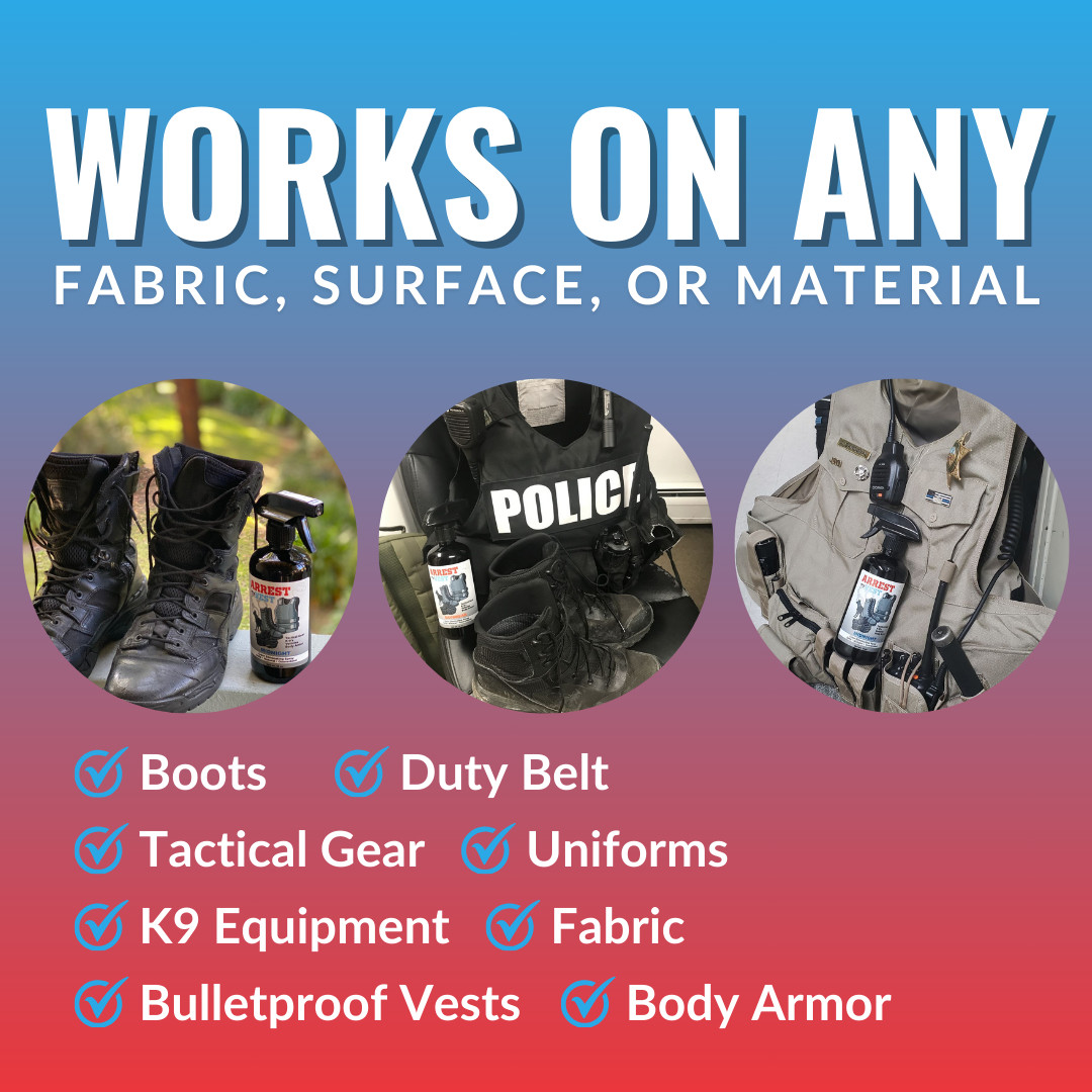 Arrest My Vest Body Armor Odor Eliminating Spray Daybreak Scent – 2 16oz Bottles