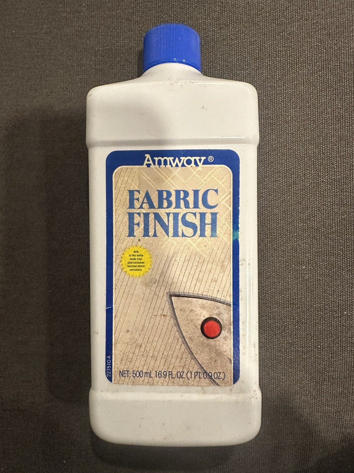 AMWAY Vintage 90s Laundry Fabric Finish 16.9 oz Made USA E964 Rare HTF HALF FULL