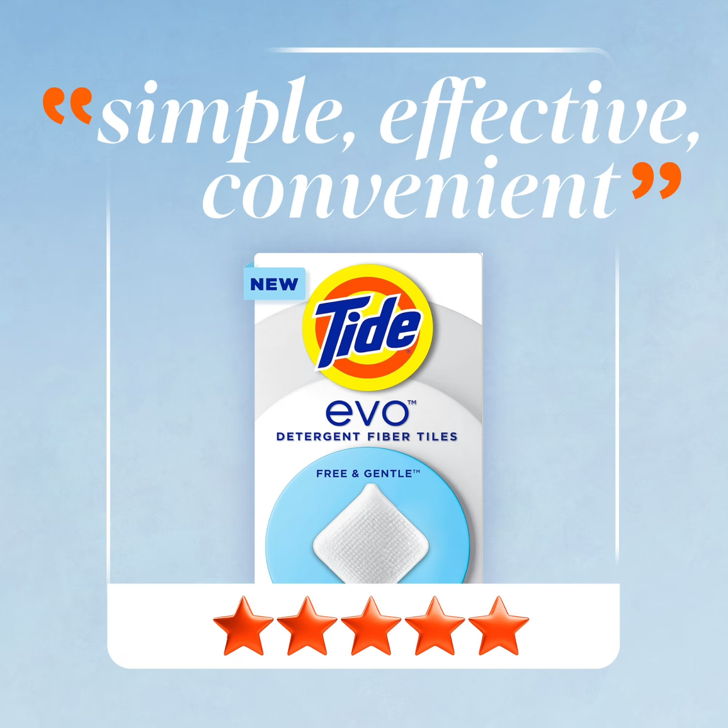 (2 Pack) Tide Evo 100% Concentrated Laundry Detergent Tiles, 16 Count Original