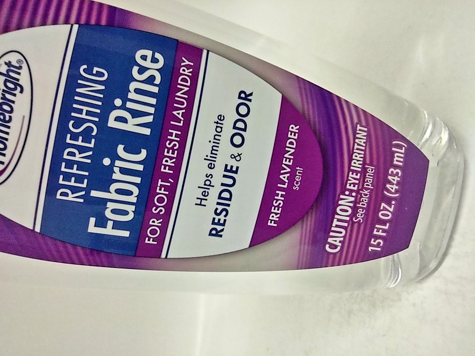 3 X H.bright Laundry Fabric Rinse Eliminates Residue Odor Fresh Lavender 15 ozEa