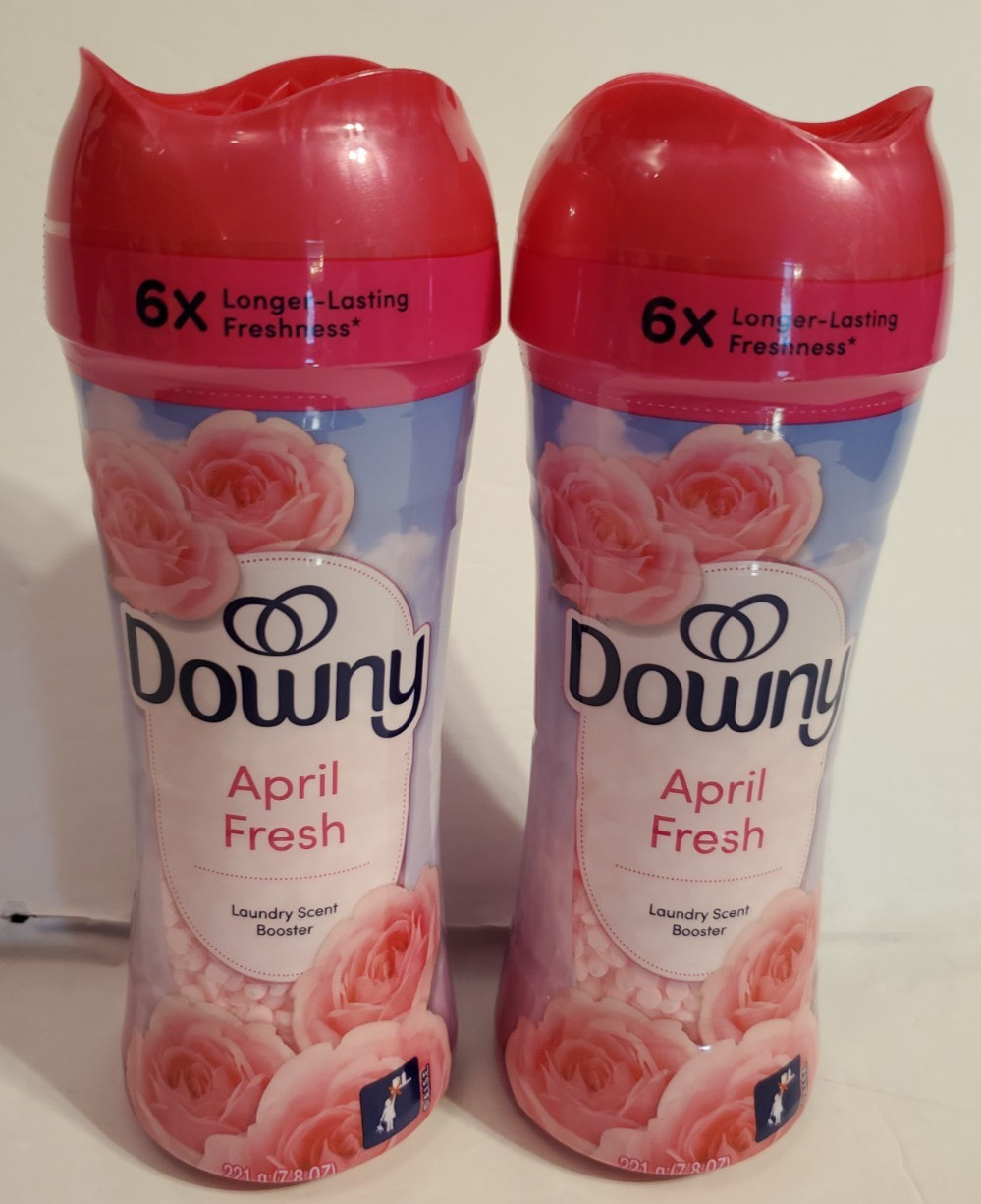 Downy April Fresh In-Wash Scent Booster 7.8 oz – Lot of 2