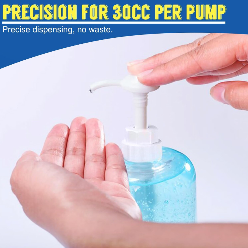 2 Pack 5 Gallon Pump Dispenser 1oz Pump for Large Gallon Bucket with 50cm Extend