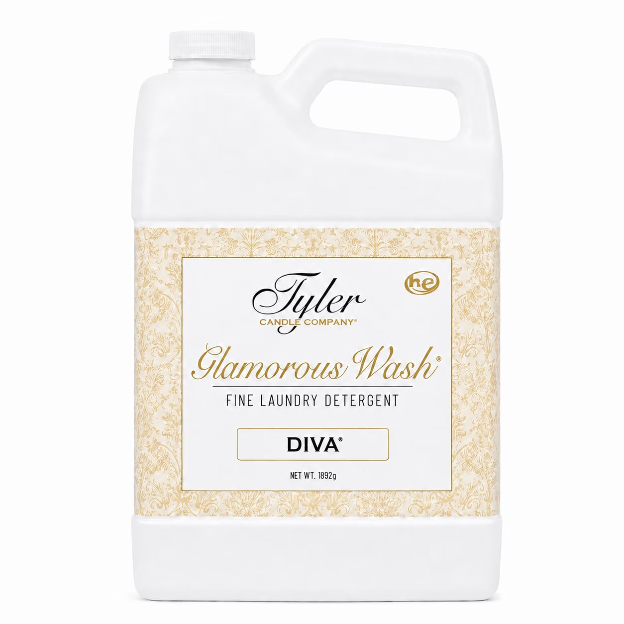 Tyler Candle Diva Glamorous Wash Laundry Detergent 64 oz 24 Loads