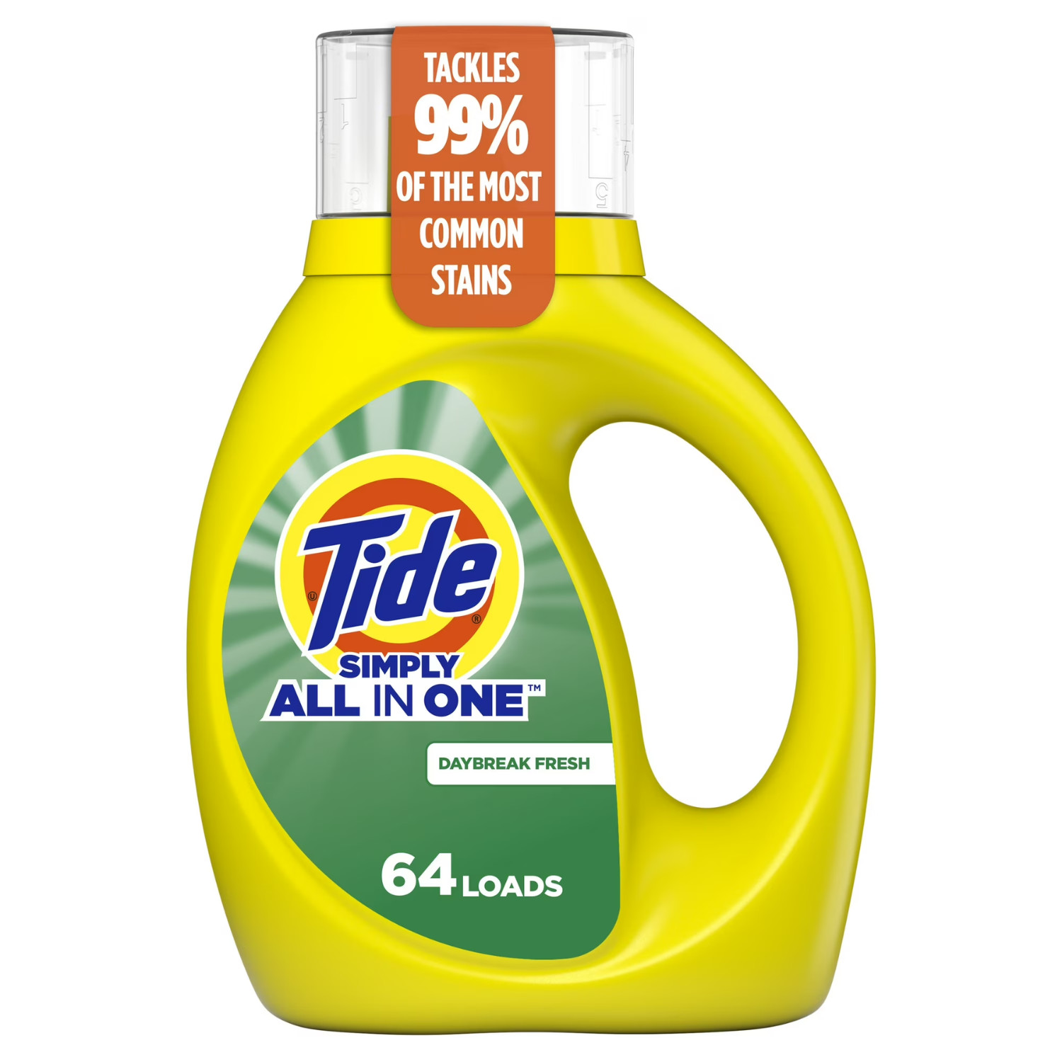 4 Pack Tide Simply Liquid Laundry Detergent Daybreak Fresh 64 Loads