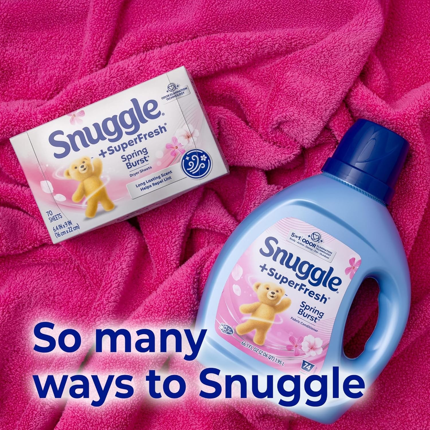 Snuggle Plus SuperFresh Dryer Sheets with 200 Count (Pack of 1), Lavender