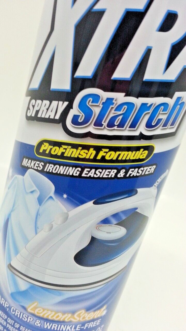 ( LOT 2 ) The.H.Store Xtra Heavy Starch lemon Scent Crisp Finish 12 Oz Each NEW