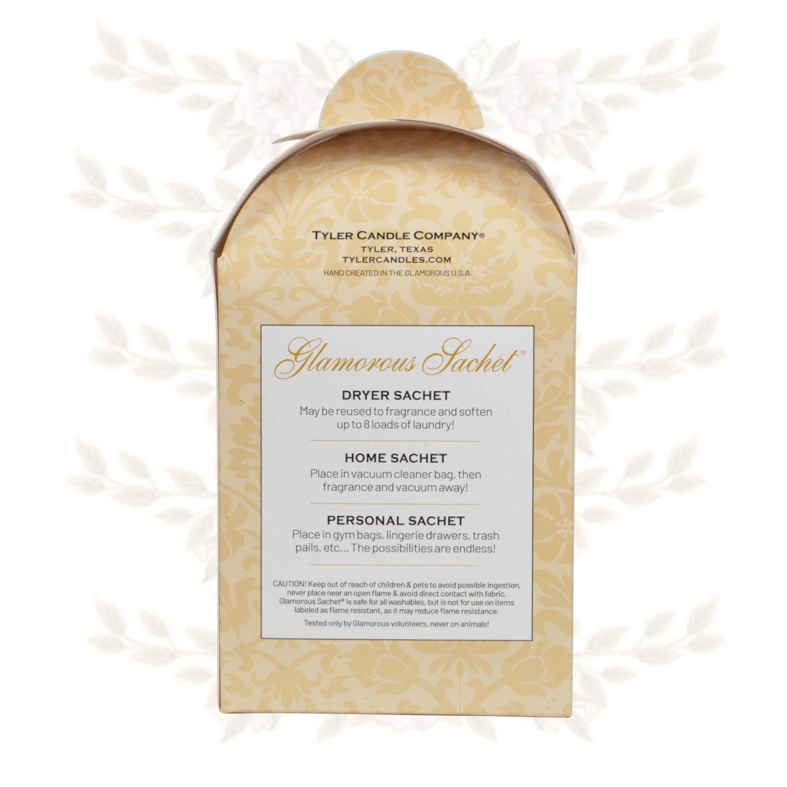 Tyler Candle Company Entitled Dryer Sachets (Pack of 4)