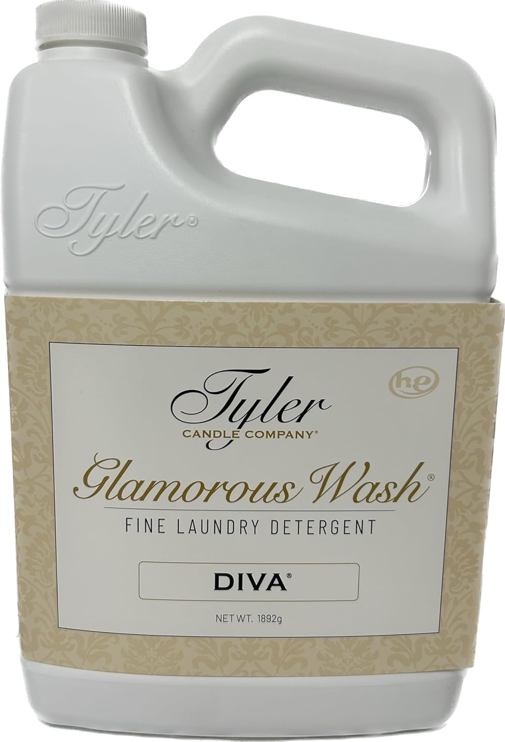 Tyler Glam Wash Laundry Detergent, Diva, Liquid, 64 Fl Oz Half Gallon HE Safe