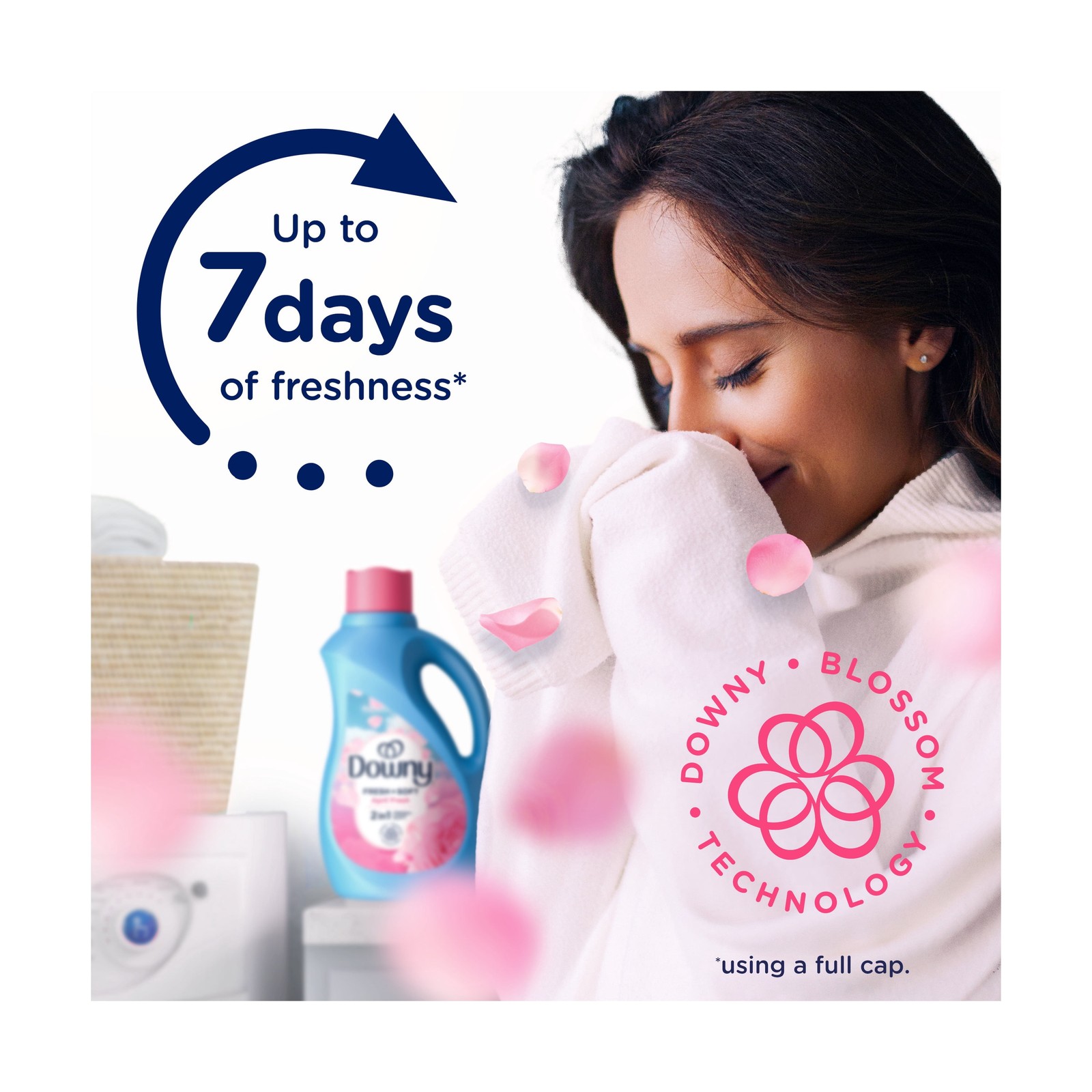 Liquid Fabric Softener, April Fresh Scent, 77 fl oz, 105 Loads