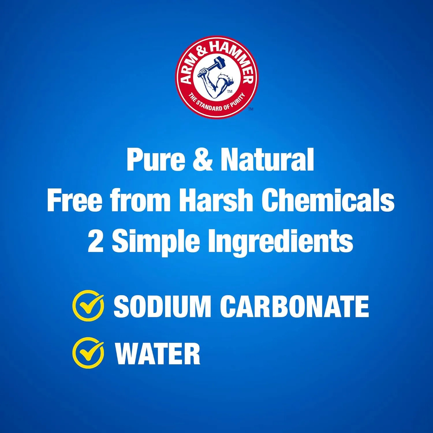 Arm & Hammer Super Washing Soda Household Cleaner and Laundry Booster 55 oz Box