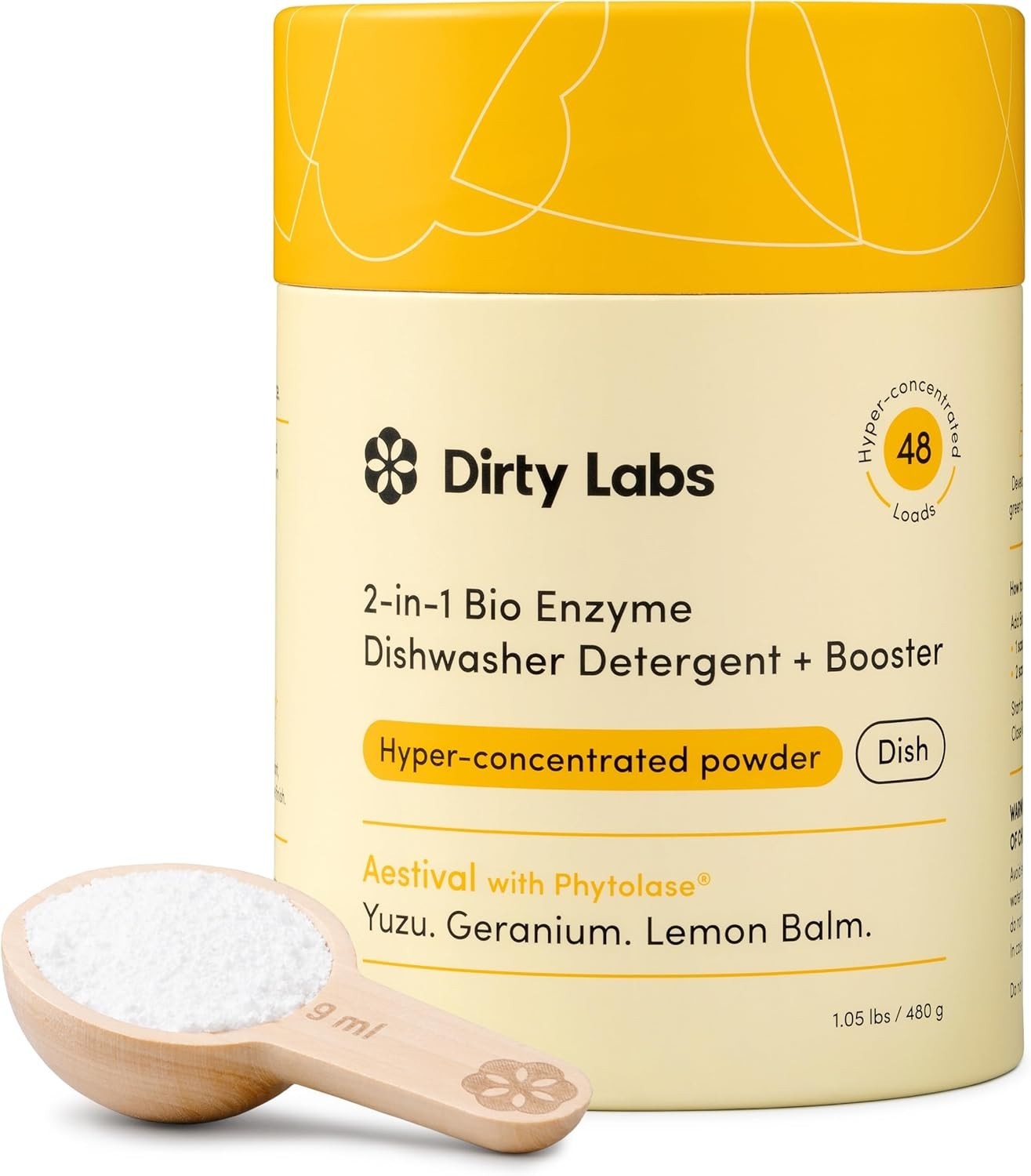 Dirty Labs Dishwasher Detergent & Booster Aestival 48 Loads