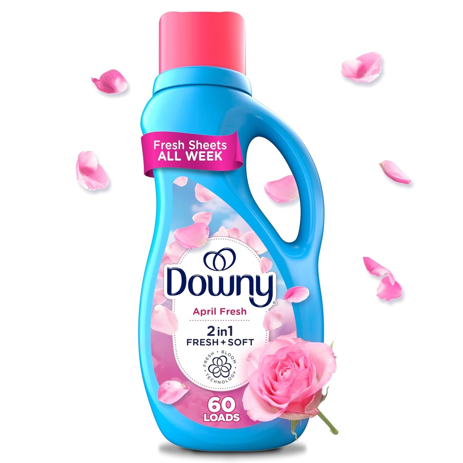 Downy 2 in 1 Soft & Fresh Liquid Fabric Softener April Fresh 44 fl 60 Loads*