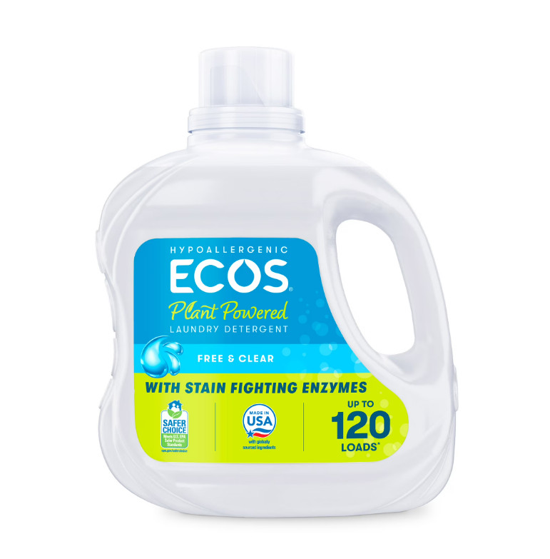 ECOS Plant Powered Liquid Laundry Detergent , 120 Loads, 110 Ounce