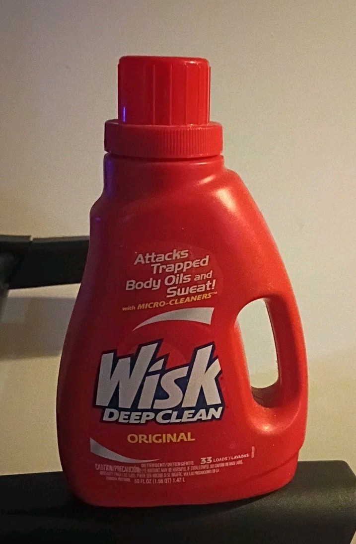 1~ Wisk Deep Clean ORIGINAL Laundry Detergent 33 Loads 50 Oz (1.47 Liters)