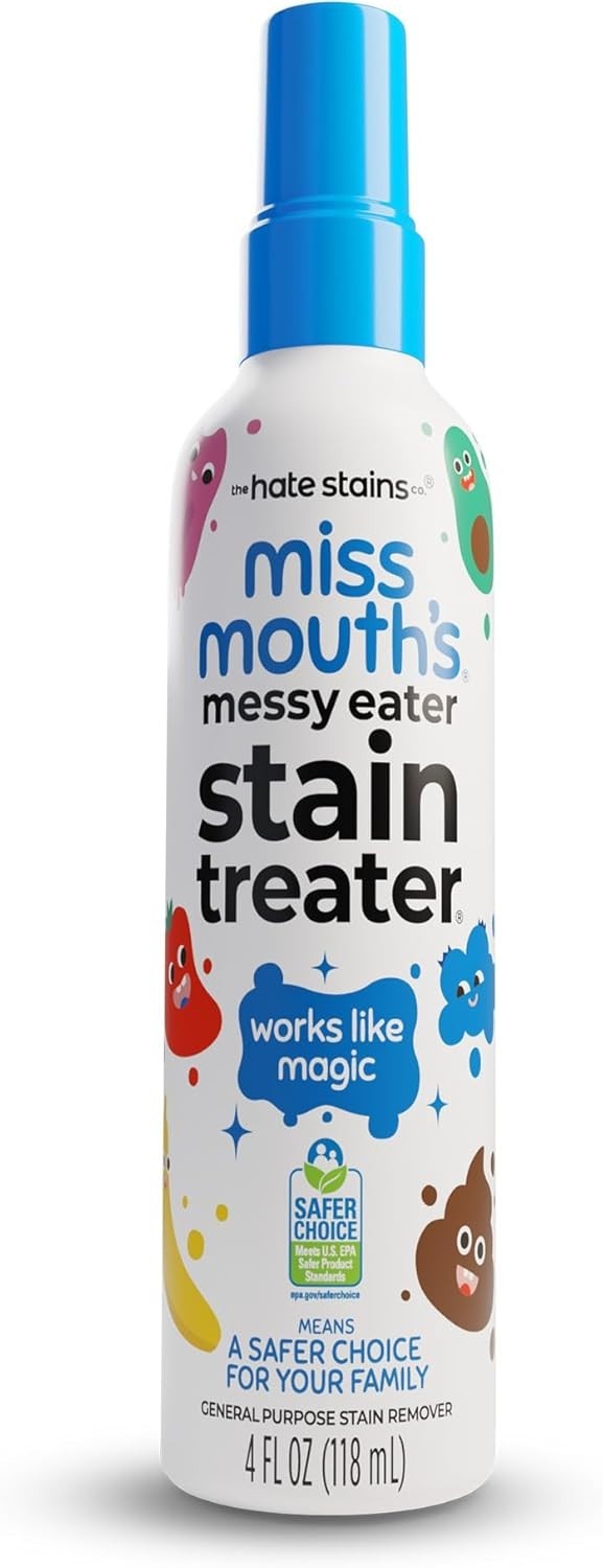 Eco-Friendly Laundry Stain Remover Spray – 4 Oz | Gentle for Baby Clothes